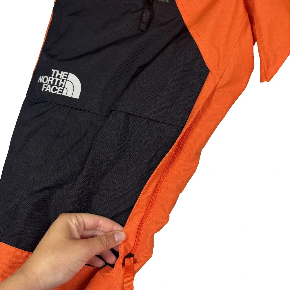 THE NORTH FACE MEN'S DAWN TURN HYBRID SKI/SNOW PANTS ORANGE/BLACK SIZE XL